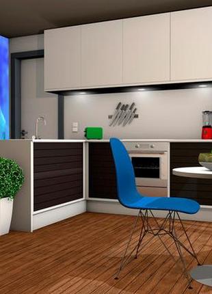 3d фотошпалер "кольоровий бутон троянди"