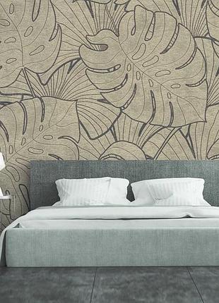 Фотообои "листья монстеры"