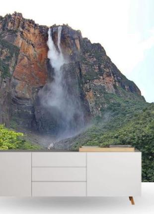 3d фотошпалер "гірний водоспад"