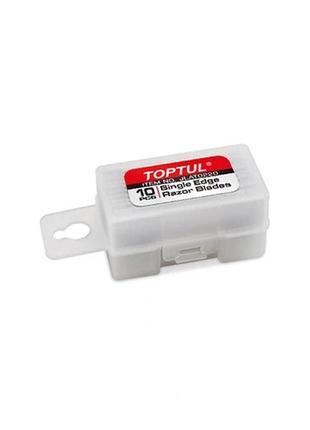 Набір запасних лез (10 шт.) 40х20мм до шкребка jjcj0140 toptul jlat0220