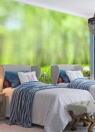 3d фотообои "зелёная трава"