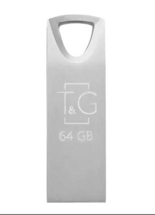 Флешка usb флеш накопичувач t&g 64gb metal series2 фото