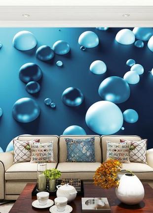 3d фотообои "шарики"