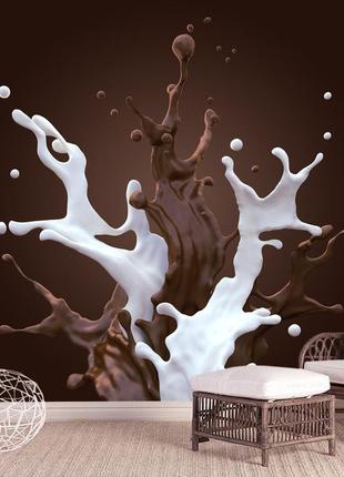 3d фотообои "кофе с молоком"