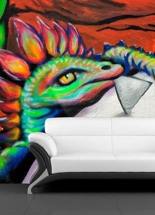 3d фотошпалер "дракон"