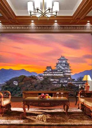 3d фотошпалери "замок у японії"