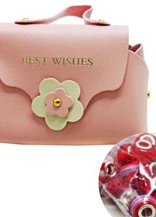 Набір для створення прикрас "міні-сумочка" (червоний)