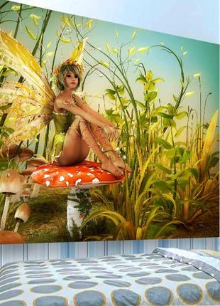 3d фотошпалери "лісова фея"