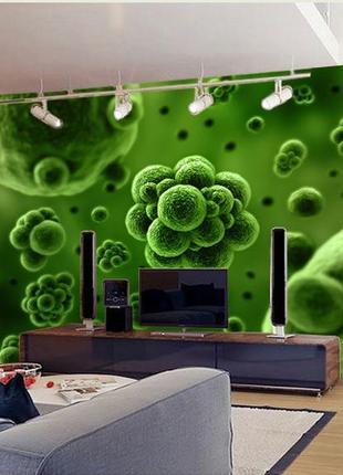 3d фотообои "частицы"