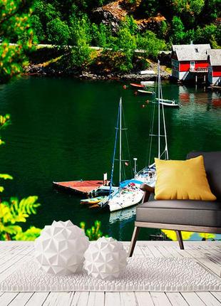 3d фотошпалери "озеро"