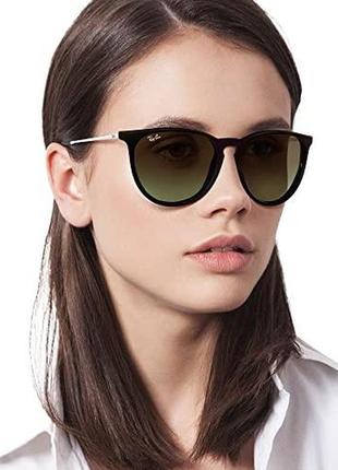 Окуляри сонцезахисні унісекс ray ban rb4171 601/2p erika поляризаційні оригінал7 фото