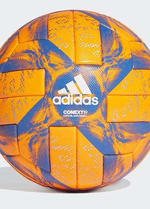Мяч футбольный adidas conext 19 winter omb dn8645 (размер 5)
