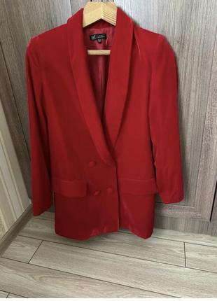 Стильний велюровий піджак zara