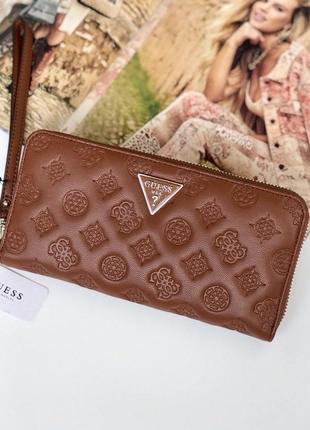 Гаманець жіночий guess оригінал la femme large zip around wallet гесс