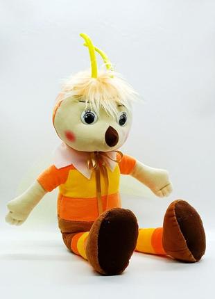 Мягкая игрушка пчеленыш 45 см - плюшевая пчелка из мультфильма для детей