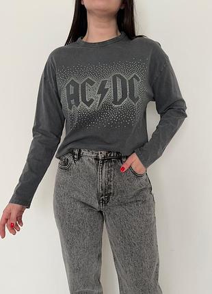 Лонгслів з камінчиками zara