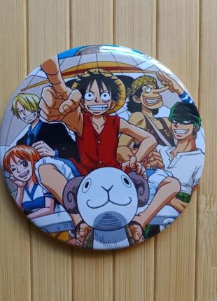 Значок ван пис one piece 5,6 см