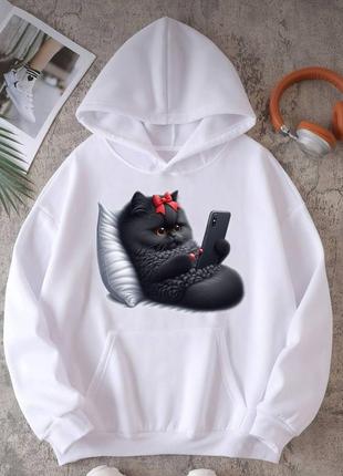 Худі з 3-d котиком😍