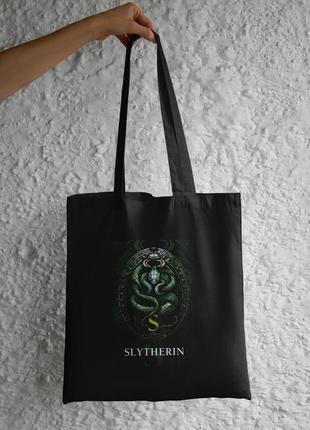 Сумка шопер гарри поттер слизерин 18601