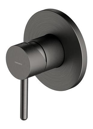 Змішувач для душу прихованого монтажу omnires y graphite (y1245gr)