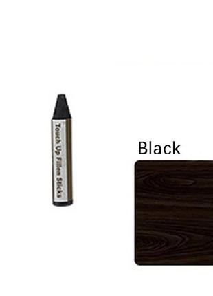 Восковий олівець для реставрації меблів touch up filler sticks black