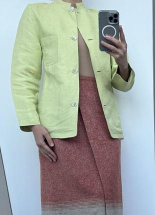 Лляний жакет від преміального bogner