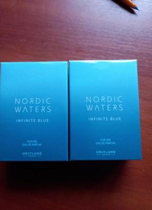 Женская парфюмированная вода nordic waters infinite blue [нордик уотерс новинка