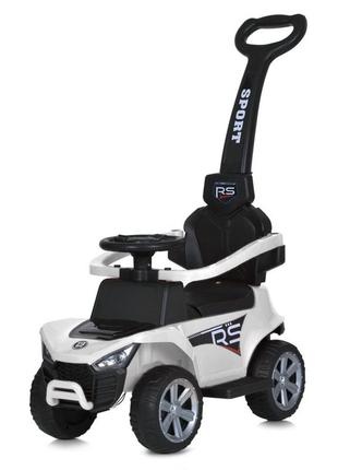 Детская каталка-толокар m 5764el-1 с родительской ручкой