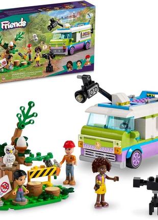 Конструктор лего френдс фургон редакции новостей lego friends  newsroom van 41749