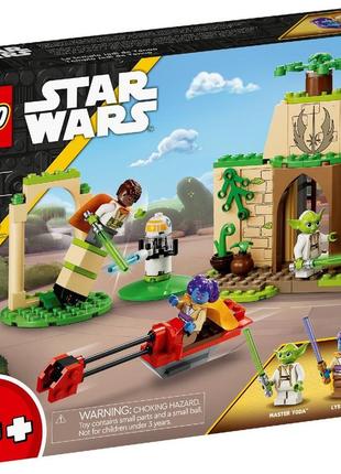 Конструктор лего звездные войны  храм джедаев тену lego star wars  tenoo jedi temple 75358