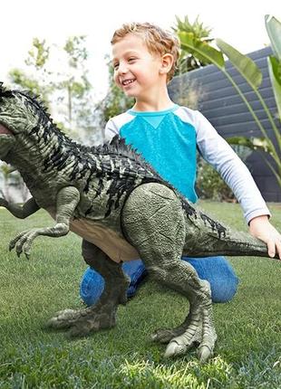 Большой динозавр джурасик парк юрского периода гигантозавр ​jurassic world giganotosaurus gwd68