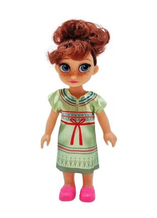 Лялька маленька 8881, 15 см зелений
