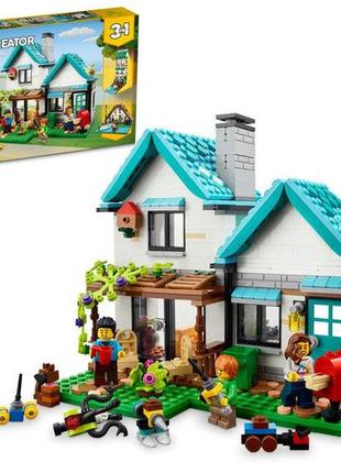 Конструктор лего креатор 3 в 1 затишний дім lego creator 31139