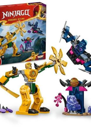 Конструктор лего ніндзяго бойовий меч аріанса lego ninjago arin's battle mech  71804
