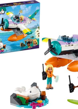 Конструктор лего френдс спасательный гидроплан lego friends a rescue hydroplane 41752