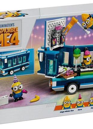 Lego despicable me лего миньоны музыкальный автобус миньонов 75581
