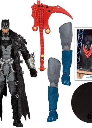Фігурка макфарлейн бетмен з гітарою дет-метал  batman mcfarlane dc death metal 15416-0