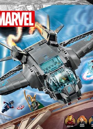 Лего супергерої квінджет месників корабель lego super heroes 76248