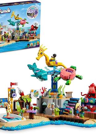 Конструктор лего френдс пляжный парк развлечений lego friends 41737