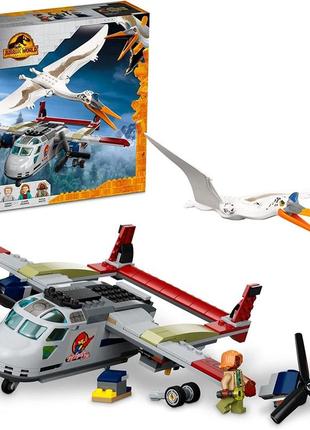 Лего світ юрського періоду кетцалькоатль - напад на літак lego jurassic world 76947