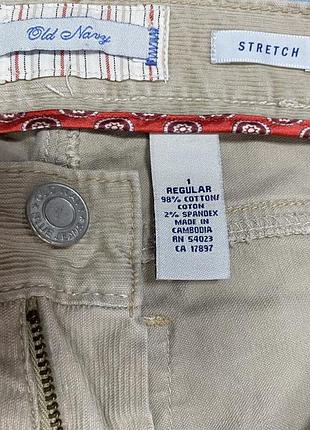 Джинсы вельветовые женские old navy, 1r ( xs/s )3 фото