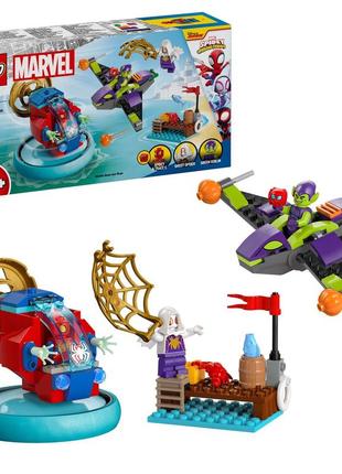 Конструктор лего марвел павук проти зеленого гобліна lego marvel spidey vs. green goblin 10793