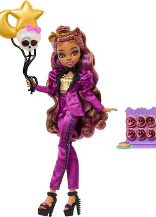 Лялька монстер хай клодін вульф на вечірці mattel monster high clawdeen wolf hnf69