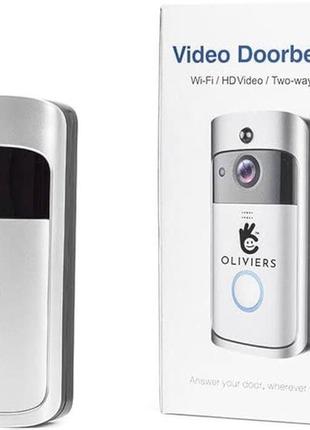 Дверний дзвінок з камерою oliviers v5, звонок с камерой