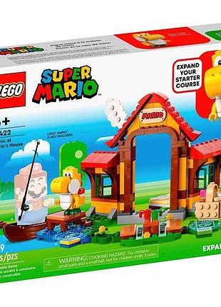 Конструктор лего супер марио пикник в домике марио lego super mario  picnic at mario’s house  71422