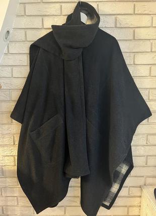 Двостороннє пальто пончо