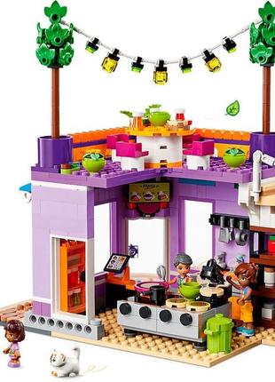 Конструктор лего френдс хартлейк-сити. общественная кухня lego friends 417475 фото