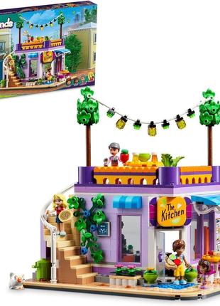 Конструктор лего френдс хартлейк-сити. общественная кухня lego friends 41747
