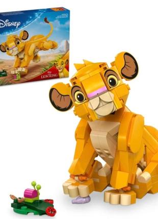 Конструктор лего дісней сімба, дитинча короля лева lego disney simba the lion king cub 43243