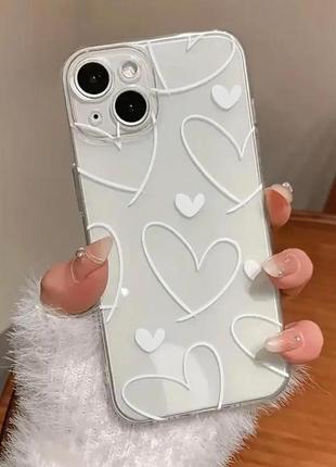 Панель whitehearts для apple iphone 12 promax прозора